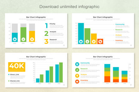 Dynamic Bar Chart Infographic PowerPoint PPT Template, Slide 7, 11489, Business — PoweredTemplate.com