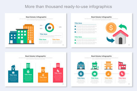 Informative Real Estate Infographic PowerPoint Design, Diapositive 6, 11490, Business — PoweredTemplate.com