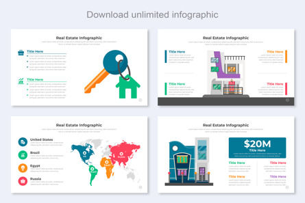Informative Real Estate Infographic PowerPoint Design, Folie 7, 11490, Business — PoweredTemplate.com
