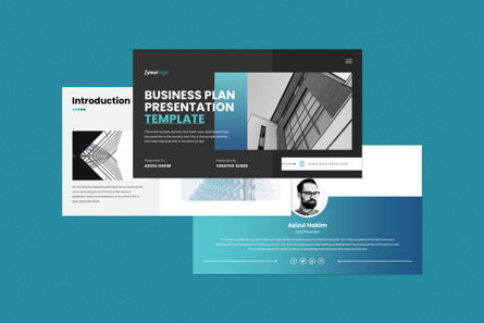 Business Plan PowerPoint Presentation Template, Dia 4, 11493, Bedrijf — PoweredTemplate.com