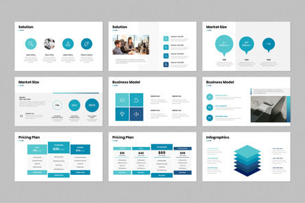 Business Plan PowerPoint Presentation Template, Slide 8, 11493, Business — PoweredTemplate.com
