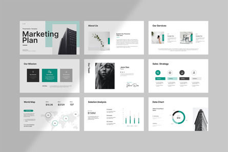 Marketing Plan Presentation, Diapositive 6, 11508, Business — PoweredTemplate.com