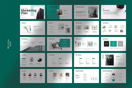 Marketing Plan Presentation, Diapositive 8, 11508, Business — PoweredTemplate.com