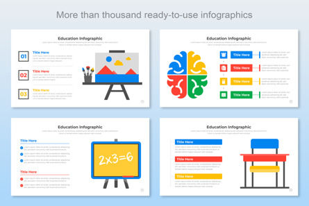 Education Infographic Keynote Key Template, Diapositiva 6, 11510, Negocios — PoweredTemplate.com