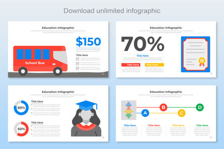 Education Infographic Keynote Key Template, Deslizar 7, 11510, Negócios — PoweredTemplate.com