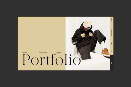 Portfolio Presentation Template, Slide 3, 11517, Business — PoweredTemplate.com