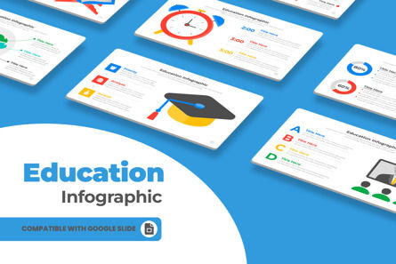 Education Infographic Google Slide Design Template, 11526, Business — PoweredTemplate.com