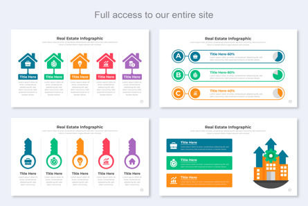 Real Estate Infographic Google Slide Design Template Layout, 幻灯片 2, 11527, 商业 — PoweredTemplate.com