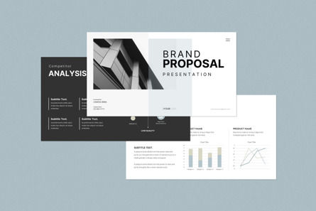 Brand Proposal PowerPoint Presentation Template, Deslizar 4, 11533, Negócios — PoweredTemplate.com