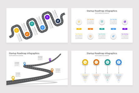 Startup Roadmap PowerPoint Template, Diapositive 2, 11540, Business — PoweredTemplate.com