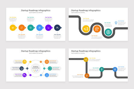 Startup Roadmap PowerPoint Template, Diapositive 3, 11540, Business — PoweredTemplate.com