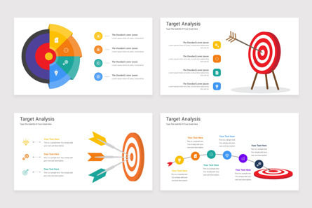 Target Analysis PowerPoint Template, 슬라이드 4, 11542, 비즈니스 — PoweredTemplate.com