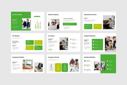 Business Plan Presentation Template, Diapositiva 9, 11557, Negocios — PoweredTemplate.com