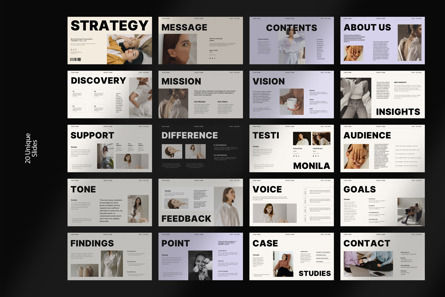 Brand Strategy Presentation Template, Folie 10, 11574, Business — PoweredTemplate.com