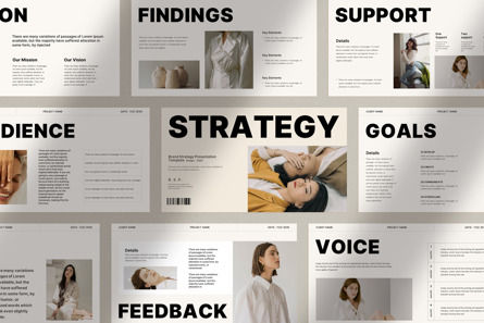 Brand Strategy Presentation Template, Folie 5, 11574, Business — PoweredTemplate.com