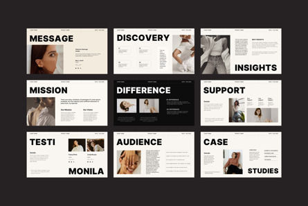 Brand Strategy Presentation Template, 슬라이드 8, 11574, 비즈니스 — PoweredTemplate.com