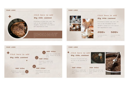 Coffee Shop Coffee Brand Marketing Planning PPT, 슬라이드 5, 11576, Food & Beverage — PoweredTemplate.com