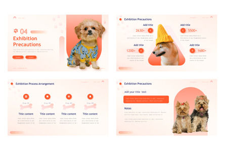 Love Adoption Pet Exhibition Event Planning PPT, Diapositiva 6, 11579, Animales y Mascotas — PoweredTemplate.com