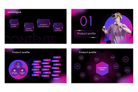 Purple Technology Product VR AI Artificial Intelligence PPT, Slide 3, 11580, Technology and Science — PoweredTemplate.com