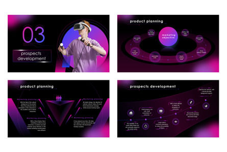 Purple Technology Product VR AI Artificial Intelligence PPT, Diapositive 5, 11580, Sciences / Technologie — PoweredTemplate.com