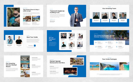 Mentari Hotel Resort PowerPoint Template, Diapositive 3, 11592, Fêtes / Grandes occasions — PoweredTemplate.com