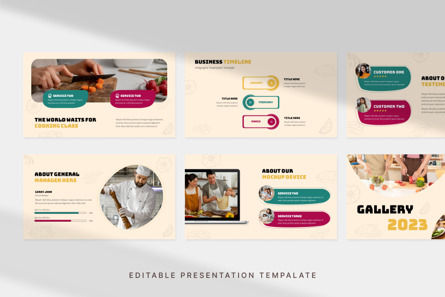Cooking Class - PowerPoint Template, Slide 2, 11618, Business — PoweredTemplate.com