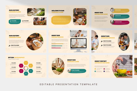 Cooking Class - PowerPoint Template, Slide 3, 11618, Business — PoweredTemplate.com