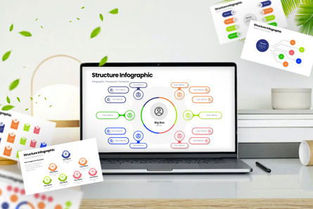 Structure Infographic - PowerPoint Template, 幻灯片 3, 11620, 商业 — PoweredTemplate.com