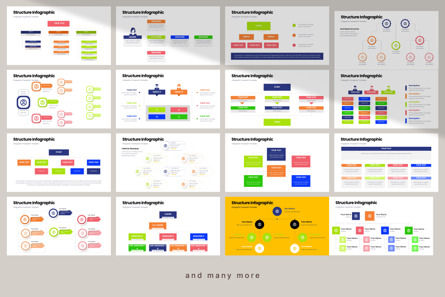 Structure Infographic - PowerPoint Template, 幻灯片 6, 11620, 商业 — PoweredTemplate.com