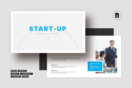 Start-Up Presentation, Tema do Google Slides, 11630, Negócios — PoweredTemplate.com