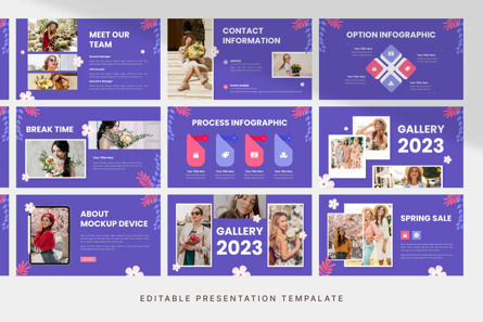 Spring Sale Pitch Deck - PowerPoint Template, Diapositiva 4, 11632, Negocios — PoweredTemplate.com