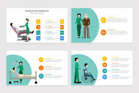Health Care Infographics PowerPoint Template, 幻灯片 2, 11635, 医药 — PoweredTemplate.com