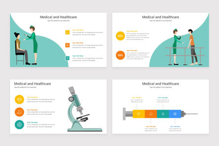 Health Care Infographics PowerPoint Template, Deslizar 4, 11635, Médico — PoweredTemplate.com