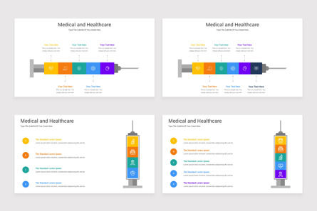 Health Care Infographics PowerPoint Template, Deslizar 5, 11635, Médico — PoweredTemplate.com
