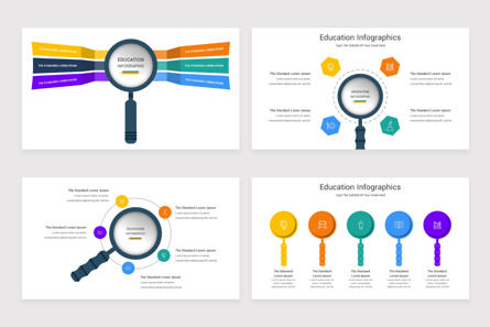 Book Infographic PowerPoint Template, 슬라이드 6, 11636, Education & Training — PoweredTemplate.com