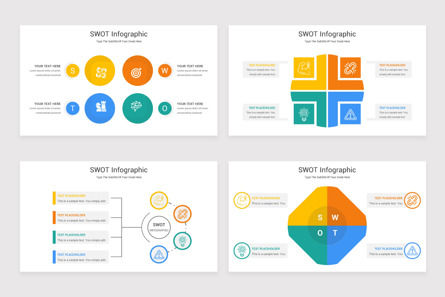 SWOT Infographic PowerPoint Template, Slide 2, 11638, Bisnis — PoweredTemplate.com