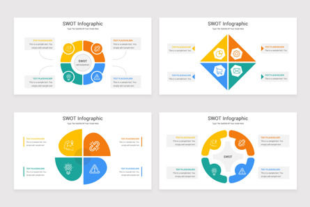 SWOT Infographic PowerPoint Template, Folie 5, 11638, Business — PoweredTemplate.com