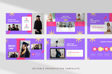Virtual Graduation - PowerPoint Template, Diapositive 2, 11639, Business — PoweredTemplate.com