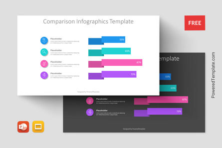 Comparison Infographics Template, 免费 Google幻灯片主题, 11650, 商业概念 — PoweredTemplate.com
