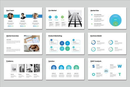 Business Plan PowerPoint Template, スライド 4, 11657, ビジネス — PoweredTemplate.com