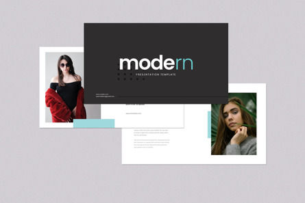 Modern Presentation Template Template, Slide 4, 11659, Business — PoweredTemplate.com