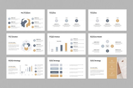 Pitch Deck Google Slides Presentation Template, スライド 3, 11660, ビジネス — PoweredTemplate.com