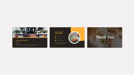 Waffles - Food PowerPoint Presentation Template, スライド 5, 11664, Food & Beverage — PoweredTemplate.com