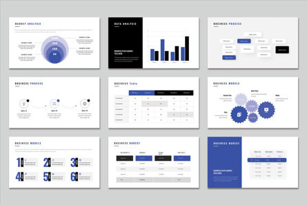 Clean Presentation Template, Slide 5, 11686, Business — PoweredTemplate.com