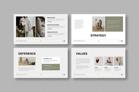 Brand Strategy PowerPoint Template, Diapositiva 5, 11688, Negocios — PoweredTemplate.com