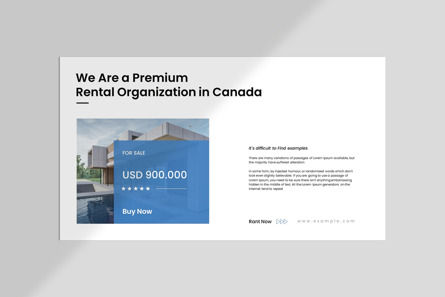 Real Estate Presentation Template, Diapositiva 3, 11691, Negocios — PoweredTemplate.com