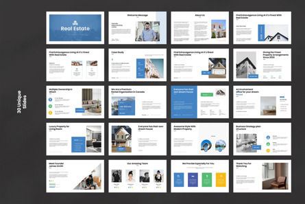 Real Estate Presentation Template, Diapositive 9, 11691, Business — PoweredTemplate.com