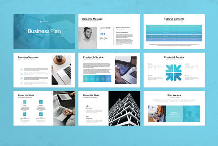 Business Plan Presentation Template, 幻灯片 5, 11695, 商业 — PoweredTemplate.com