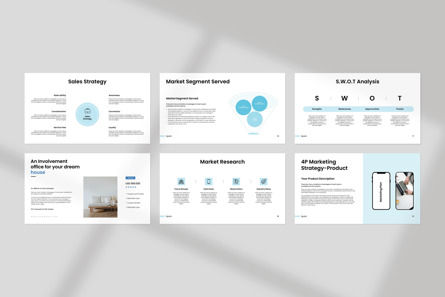 Marketing Plan Presentation Template, Diapositiva 5, 11699, Negocios — PoweredTemplate.com