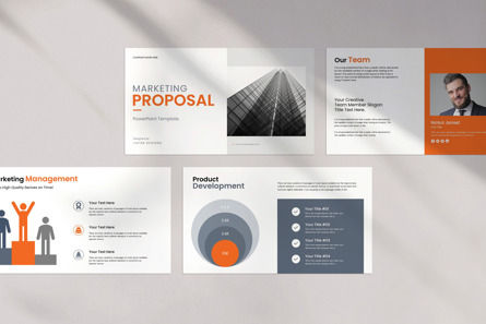 Marketing Proposal Presentation Template, Deslizar 3, 11702, Negócios — PoweredTemplate.com